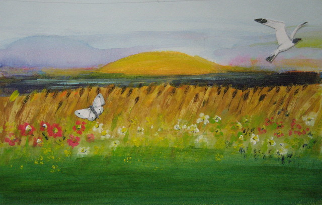 skyggesider flyv som en fugl